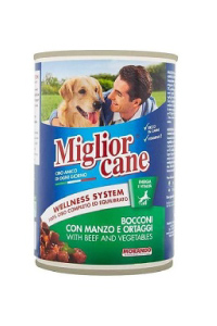 Miglior Cane Beef and Vegeable 405G
